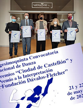Cultura presenta la XXV edición del Premio Nacional de Danza ‘Ciutat de Castelló’