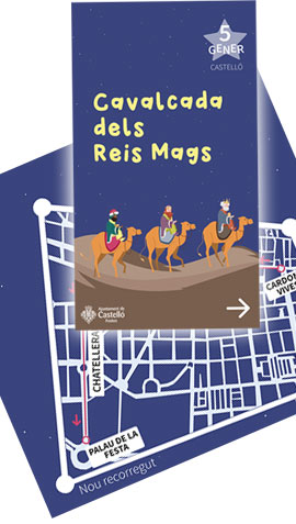 La cabalgata de Reyes de Castellón con un recorrido más largo y por calles más amplias