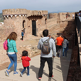 El castillo de Onda, uno de los principales reclamos turísticos de Castellón