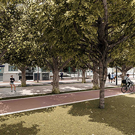 Luz verde al rediseño sostenible y accesible de la avenida Lidón de Castelló