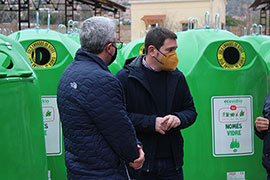 Castelló instalará 45 ‘iglús’ más para favorecer el reciclaje de vidrio de la hostelería