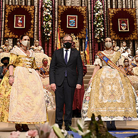 Presentación oficial de Sandra Candau López como reina fallera de Burriana