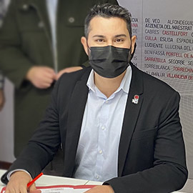 Samuel Falomir, secretario general del PSPV-PSOE en la provincia de Castellón