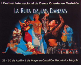 I Festival Internacional de Danza Oriental en la Pérgola
