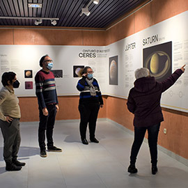Cultura abre una nueva exposición sobre ´Las fronteras del Sistema Solar´ en el Planetario