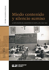 La Universitat Jaume I presenta el libro «Miedo contenido y silencio sumiso» de Víctor Vilanova en el Menador