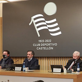 El CD Castellón presentó el emblema del Centenario y su agenda de actos