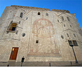 La Diputación de Castellón cofinancia la recuperación de las pinturas artísticas de la fachada norte de la iglesia de Vinaròs