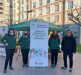 El Ayuntamiento ha instala una exposición de voluminosos recogidos en las calles de la ciudad