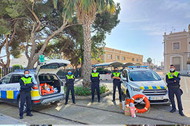PortCastelló incrementa los medios de la Policía Portuaria para hacer frente a emergencias