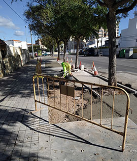 Benicàssim continúa con el plan de mejora de la movilidad y accesibilidad en el término municipal