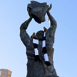 El Tombatossals rinde homenaje al Centenario del CD Castellón