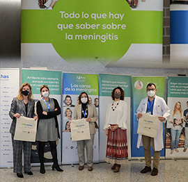 Vithas y la Asociación Española contra la Meningitis conciencian sobre la enfermedad con una exposición