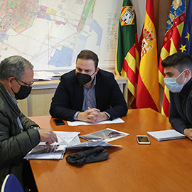 El Ayuntamiento de Castelló aborda el proyecto de mejora de la movilidad peatonal y ciclista de la avenida Lidón