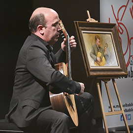 Miguel Trápaga en el I Ciclo de conciertos de guitarra Manuel Babiloni