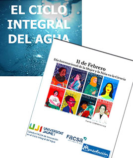 La Cátedra FACSA de la UJI imparte una charla sobre el ciclo integral del agua por el Día Internacional de la Mujer y la Niña en la Ciencia