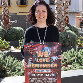 Chimo Bayo, Javi Boss, Dj Marta y Jose Coll en el festival Remember de Onda