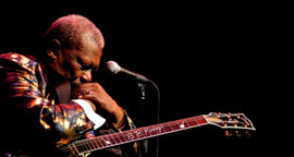 B.B.King estrena su gira española en el Festival de Jazz de Peñíscola