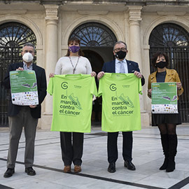 Martí y Puerta se hacen con su dorsal contra el cáncer e invitan a la ciudadanía a apoyar la investigación contra la enfermedad