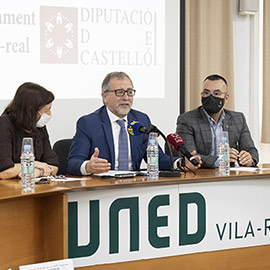 Presentación de los actos conmemorativos del 50 aniversario de la Universidad Nacional de Educación a Distancia, UNED