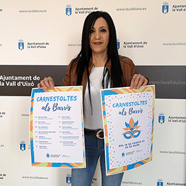 El Ayuntamiento de la Vall d’Uixó presenta el ciclo ´Carnestoltes als barris´