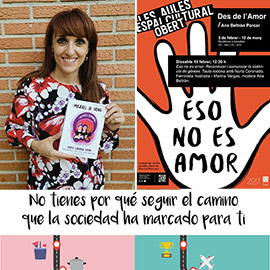 Eso no es amor, mesa redonda contra la violencia de género en ECO Les Aules