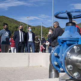 El área de Sostenibilidad de la Diputación invertirá 800.000 euros en ayudas de emergencia hídrica