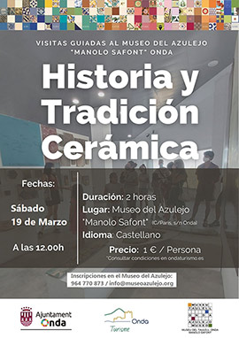 Historia y tradición cerámica, visita guiada al Museo del Azulejo Manolo Safont de Onda
