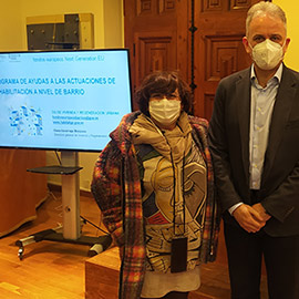 Castelló destaca que las nuevas ayudas para rehabilitación de edificios podrán financiar hasta el 80 % del coste