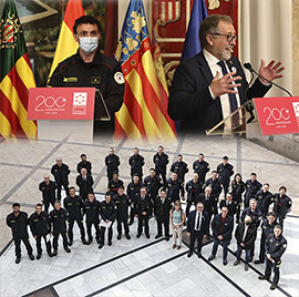 Se incorporan 17 nuevos efectivos al cuerpo provincial de bomberos de Castellón