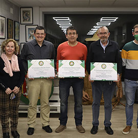 Entrega de los premios de relatos cortos que organiza la colla del Rei Barbut