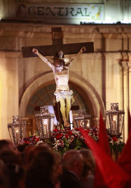 La procesión del Santo Entierro en Castellón