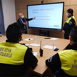 PortCastelló imparte formación a su policia portuaria