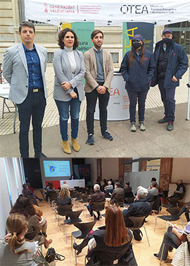 La Oficina de Transición Energética y Acompañamiento de la Generalitat Valenciana (OTEA) informa en Castelló sobre la red de ayudas y actuaciones sobre nueva cultura energética sostenible