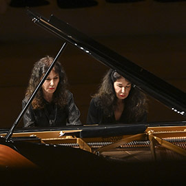 Concierto de música clásica con duo de pianos de Katia & Marielle Labèque