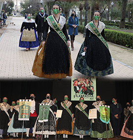 La Gaiata 15 Sequiol, ganadora del concurso de la fiestas de la Magdalena