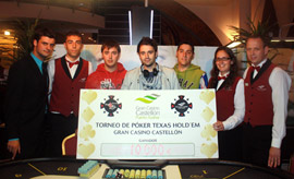 El Big Bang Poker Semana Santa del Gran Casino Castellón repartió 31.500€ en premios