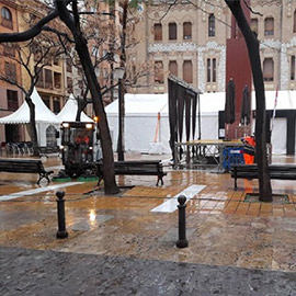 Castelló recoge 2.000 toneladas de residuos durante las fiestas de la Magdalena