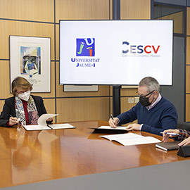 La Universitat Jaume I de Castellón y el Comité Económico y Social de la Comunidad Valenciana firman un protocolo general de colaboración