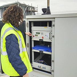 PortCastelló mejora su equipamiento para medir la calidad del aire