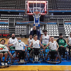 Vuelve el Baloncesto en silla de ruedas al Pabelló Ciutat de Castelló