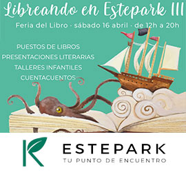 El 16 de abril, Feria del Libro en el Centro Comercial ESTEPARK