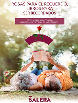 El C.C. Salera regala rosas por el Día del Libro