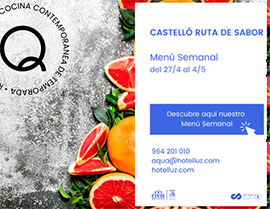 aQua Restaurant presenta su nuevo menú Ruta de Sabor