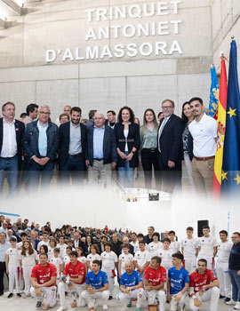 Inauguración del trinquete municipal de Almassora ‘Antoniet’