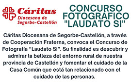 Concurso Fotográfico Laudato Si, Cáritas Diocesana Segorbe-Castellón