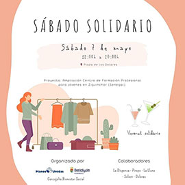 Mercado solidario segunda mano en Benicássim el próximo sábado