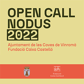 Open Call Nodus 2022, residencia artística con los músicos David Moliner y Carlos Tena en Les Coves de Vinromà