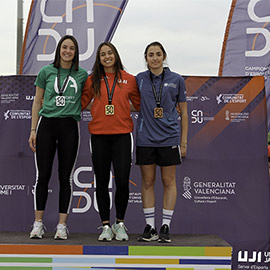 La estudiante de la UJI Carmen Ramos es galardonada con el premio Reina Sofía del Consejo Superior de Deportes