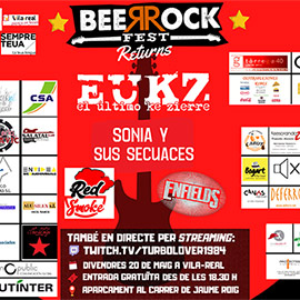 Todo listo para la vuelta del BeeRЯock Fest con El Último Ke Zierre como cabeza de cartel